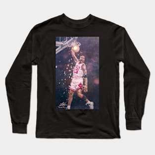 MJ Digital Oil Animation Painting Long Sleeve T-Shirt